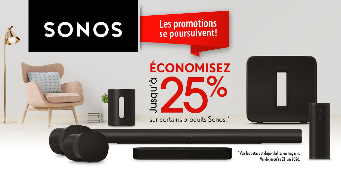 Promotion Sonos | SONXPLUS La Sarre