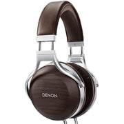 Denon AH-D5200 | Écouteur filaire circum-auriculaire - Coques en Zebrawood - Structure en Aluminium - Haut de gamme - Léger - Brun-SONXPLUS La Sarre
