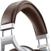 Denon AH-D5200 | Écouteur filaire circum-auriculaire - Coques en Zebrawood - Structure en Aluminium - Haut de gamme - Léger - Brun-SONXPLUS La Sarre