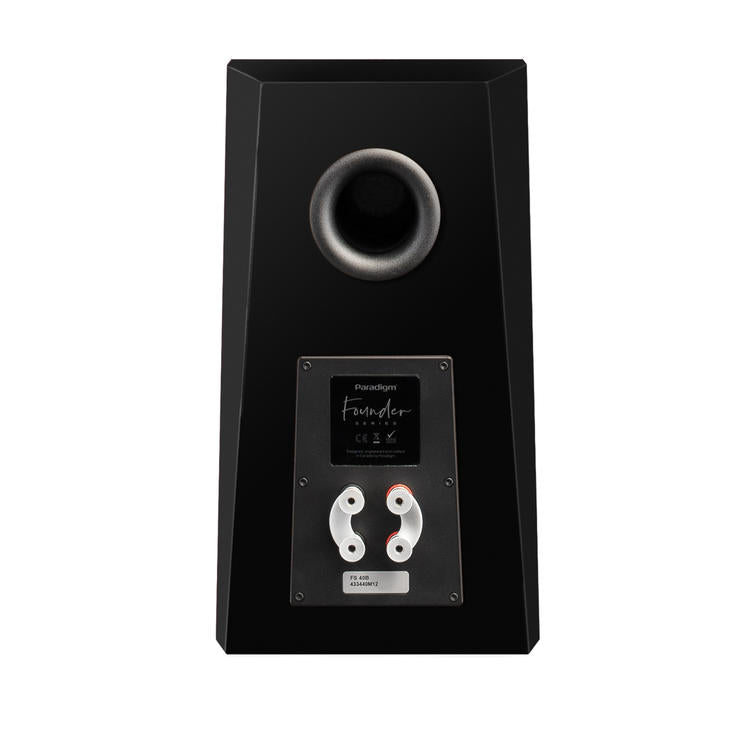 Paradigm Founder 40B | Haut-parleurs d'étagère - 92 db - 69 Hz - 23 kHz - 8 ohms - Noir brillant - Paire-SONXPLUS La Sarre