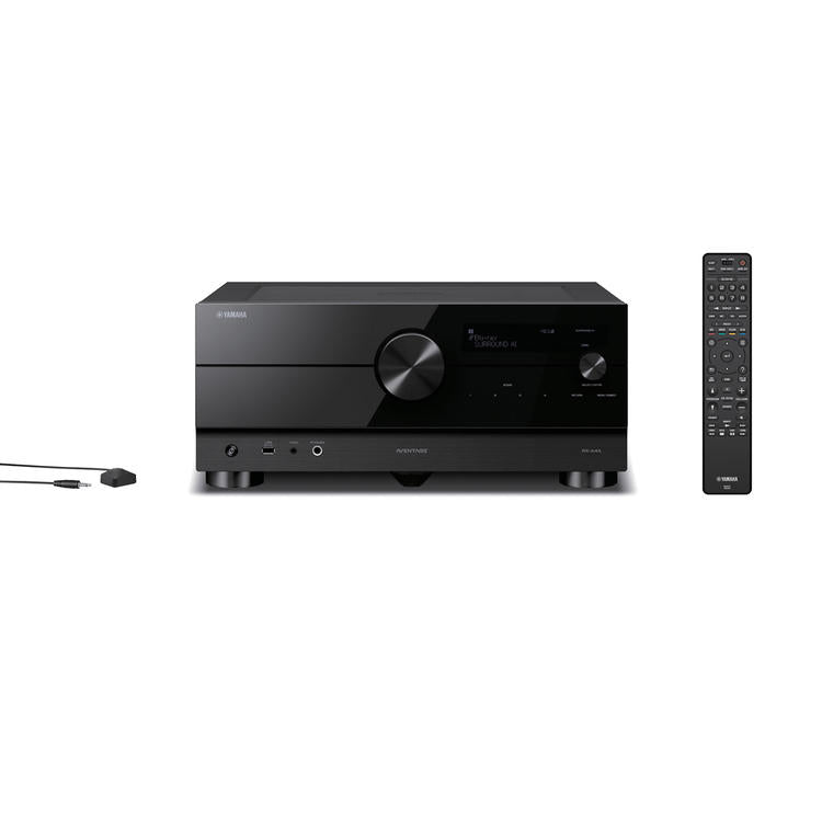 Yamaha RXA4A | Récepteur AV cinéma maison 7.2 - Série Aventage - HDMI 8K - MusicCast - HDR10+ - 100W à 7.2 canaux - Zone 2 - Noir-SONXPLUS La Sarre