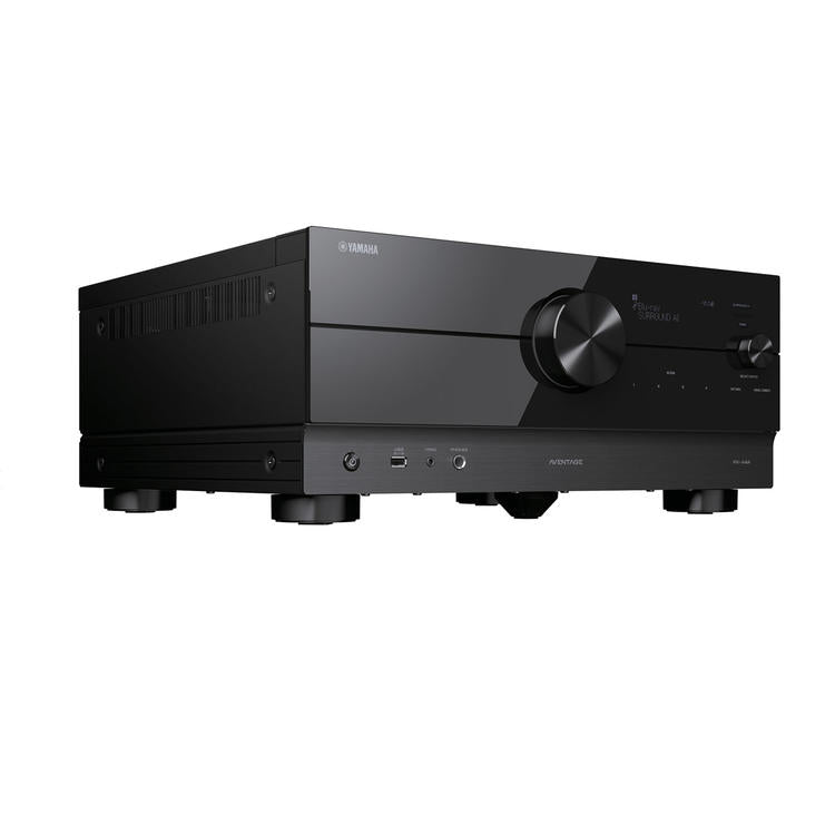 Yamaha RXA4A | Récepteur AV cinéma maison 7.2 - Série Aventage - HDMI 8K - MusicCast - HDR10+ - 100W à 7.2 canaux - Zone 2 - Noir-SONXPLUS La Sarre