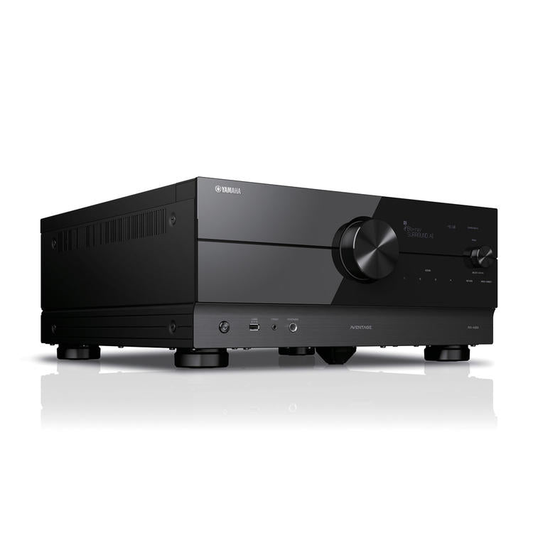 Yamaha RXA8A | Récepteur AV cinéma maison 11.2 - Série Aventage - HDMI 8K - MusicCast - HDR10+ - 150W X 11 avec Zone 3 - Noir-SONXPLUS La Sarre