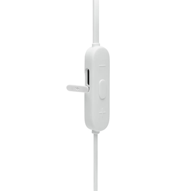 JBL Tune 215BT | Écouteurs sans fil intra-auriculaires - Bluetooth 5.0 - Son JBL Pure Bass - Connexion multi-source - Blanc-La Sarre