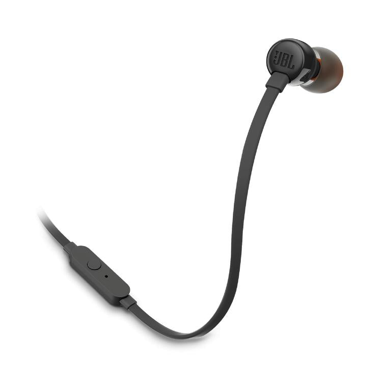 JBL Tune 110 | Écouteurs filaire intra-auriculaires - Avec télécommande 1 bouton - Microphone - Noir-SONXPLUS La Sarre