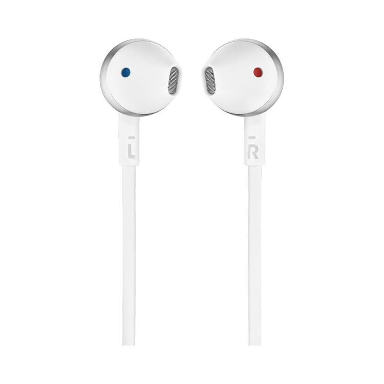 JBL Tune 205 | Écouteurs filaire intra-auriculaires - JBL Pure Bass - Microphone - Chrome-SONXPLUS La Sarre