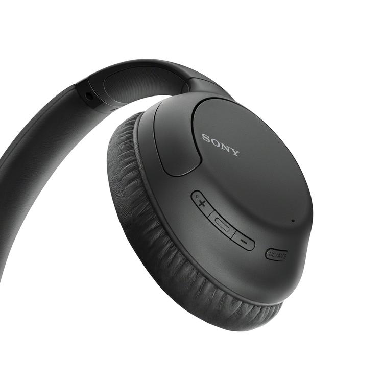 Sony WH-CH710N | Écouteurs circum-auriculaires - Sans fil - Bluetooth - NFC - Microphone - Noir-SONXPLUS La Sarre