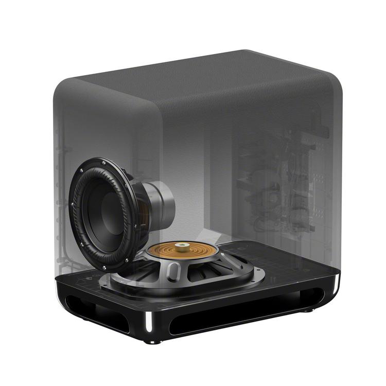 Sony SA-SW5 | Caisson de graves - Sans fil - Supplémentaire - 300 W - Radiateur passif - Noir-SONXPLUS La Sarre