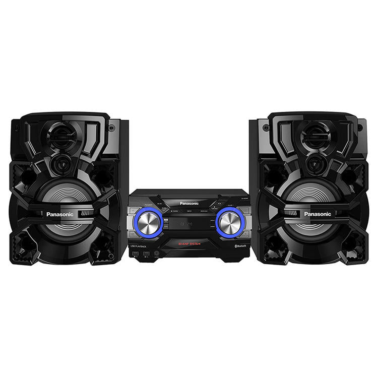 Panasonic SC-AKX640K | Chaîne Stéréo CD - Bluetooth - AIRQUAKE BASS - Bi-Amp - DJ Jukebox - Éclairage LED multicolore-SONXPLUS La Sarre