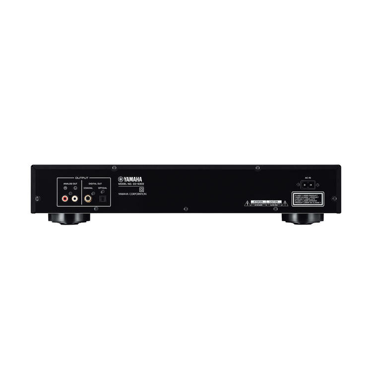 Yamaha CD-S303 | Lecteur CD - Haute qualité - Prise USB - Pure Direct - Intelligent Digital Servo - Noir-SONXPLUS La Sarre