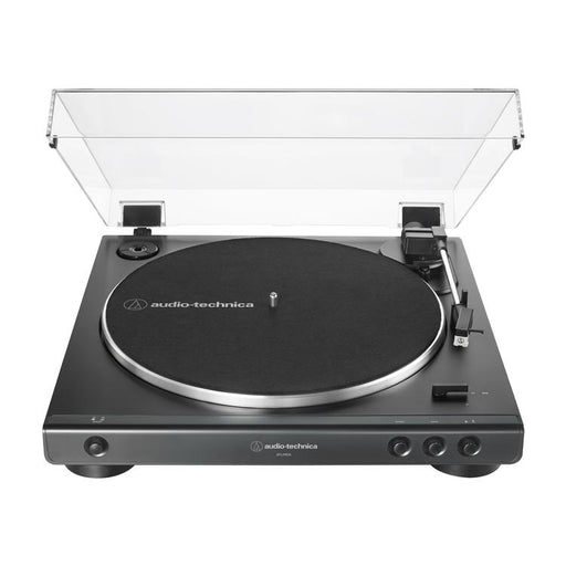 Audio-Technica AT-LP60XBK | Table tournante Stéréo - Entraînement par courroie - Entièrement automatique - Noir-SONXPLUS La Sarre