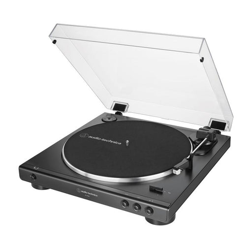 Audio-Technica AT-LP60XBK | Table tournante Stéréo - Entraînement par courroie - Entièrement automatique - Noir-SONXPLUS La Sarre
