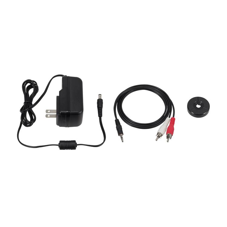 Audio-Technica AT-LP60XBTBK | Table tournante Stéréo - Sans fil - Bluetooth - Entraînement par courroie - Entièrement automatique - Noir-SONXPLUS La Sarre