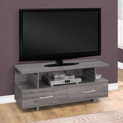 Monarch Specialties I 2608 | Meuble TV - 48" - 2 Tiroirs de rangement - Gris-SONXPLUS La Sarre