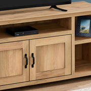 Monarch Specialties I 2744 | Meuble TV - 60" - Imitation bois - Pin d'or-La Sarre