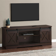 Monarch Specialties I 2745 | Meuble TV - 60" - 2 Portes coulissantes - Expresso-La Sarre