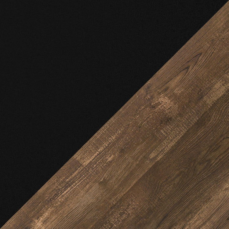 Monarch Specialties I 2803 | Meuble TV - 48" - Avec rangement - Imitation bois - Brun/Noir-La Sarre