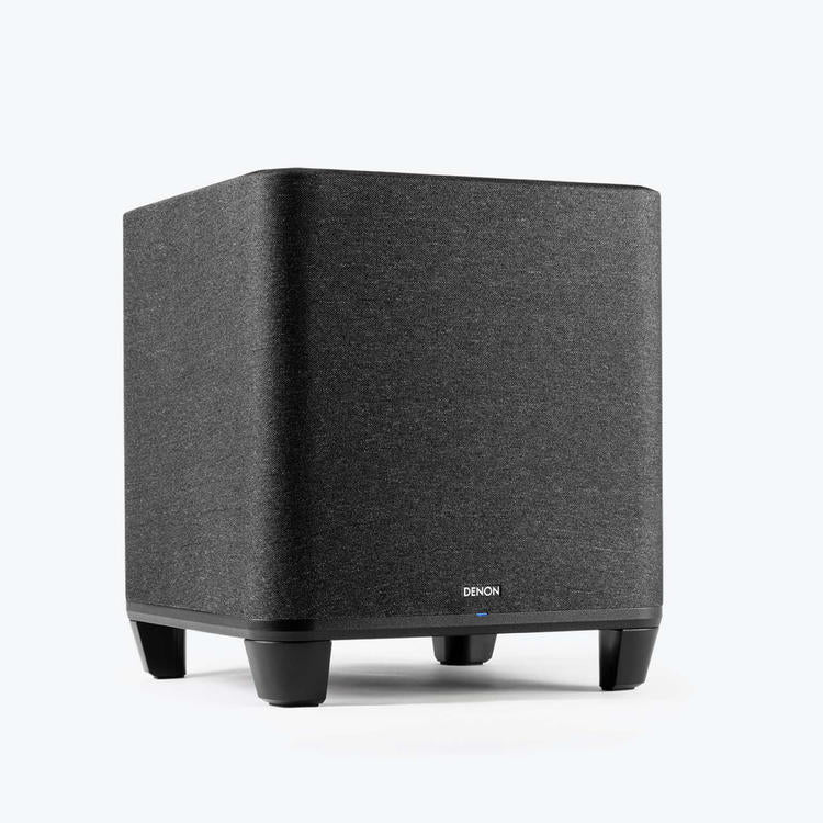 Denon Home Sub | Caisson de graves 8" - Sans fil - HEOS intégré - Connexion Wifi - Compatible avec barre de son et haut-parleurs Denon Home - Noir-SONXPLUS La Sarre