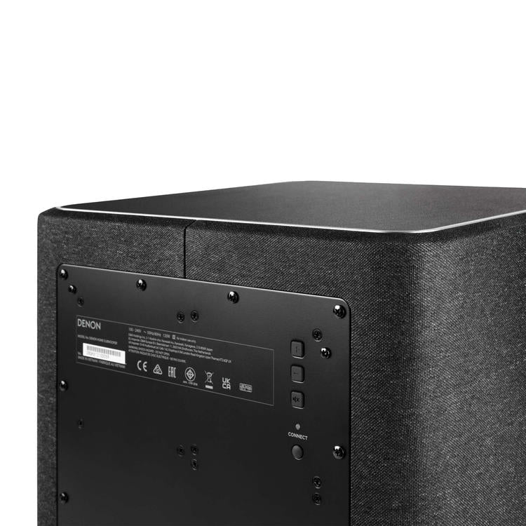 Denon Home Sub | Caisson de graves 8" - Sans fil - HEOS intégré - Connexion Wifi - Compatible avec barre de son et haut-parleurs Denon Home - Noir-SONXPLUS La Sarre