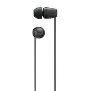 Sony WI-C100 | Écouteurs intra-auriculaires - Sans fil - Bluetooth - Autour du cou - Microphone - IPX4 - Noir-La Sarre