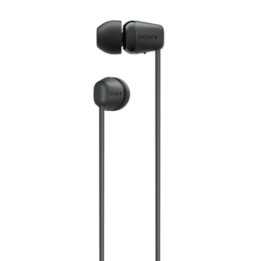 Sony WI-C100 | Écouteurs intra-auriculaires - Sans fil - Bluetooth - Autour du cou - Microphone - IPX4 - Noir-La Sarre