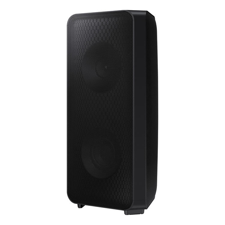 Samsung MX-ST40B | Haut-parleur portable puissant - Tour de son - Bluetooth - 160W - Bidirectionnels - Lumières à DEL - Connexion Bluetooth multiple - Noir-La Sarre