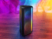Samsung MX-ST40B | Haut-parleur portable puissant - Tour de son - Bluetooth - 160W - Bidirectionnels - Lumières à DEL - Connexion Bluetooth multiple - Noir-La Sarre