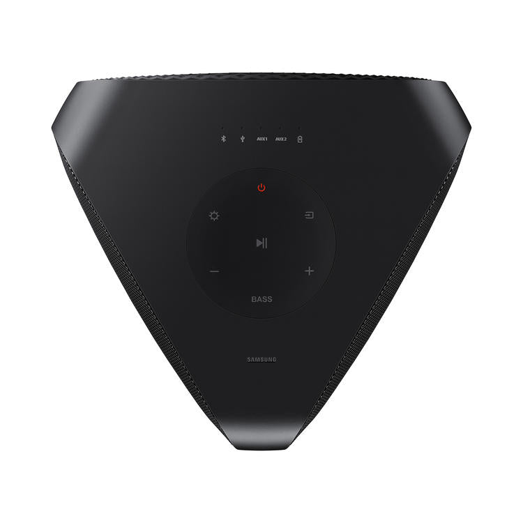 Samsung MX-ST50B | Haut-parleur portable puissant - Tour de son - Bluetooth - 240W - Fonction Karaoké - Lumières à DEL - Connexion Bluetooth multiple - Noir-SONXPLUS La Sarre
