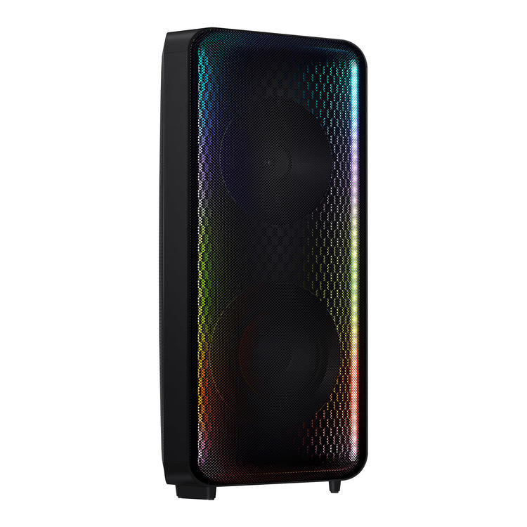 Samsung MX-ST50B | Haut-parleur portable puissant - Tour de son - Bluetooth - 240W - Fonction Karaoké - Lumières à DEL - Connexion Bluetooth multiple - Noir-SONXPLUS La Sarre