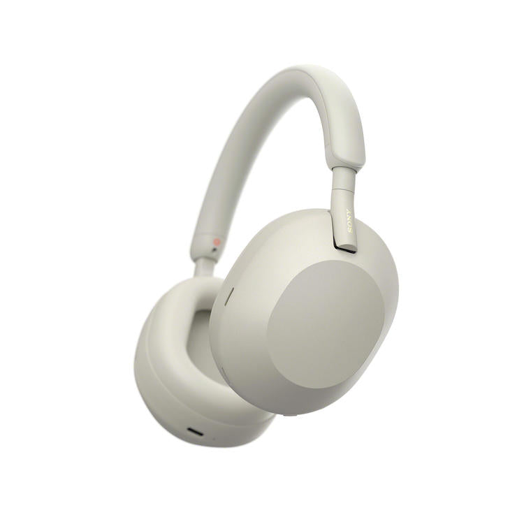 Sony WH-1000XM5/S | Écouteur sans fil circum-auriculaire - Réduction de bruit - 8 Microphones - Argent-La Sarre