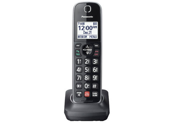 Panasonic KX-TGFA87B | Combiné pour système KX-TGF870B et KX-TGF872B - Noir-SONXPLUS La Sarre