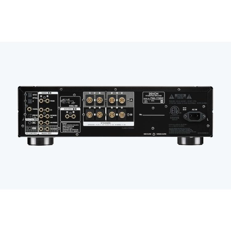 Denon PMA-1700NE | Amplificateur intégré - 140W - Circuit Push-pull MOS - Noir-SONXPLUS La Sarre