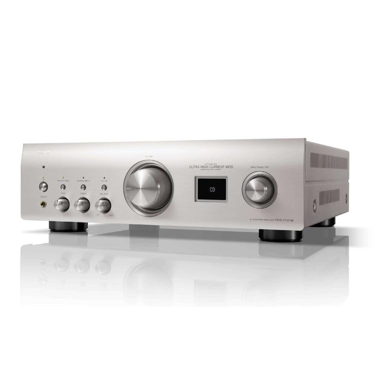 Denon PMA-1700NE | Amplificateur intégré - 140W - Circuit Push-pull MOS - Argent-SONXPLUS La Sarre