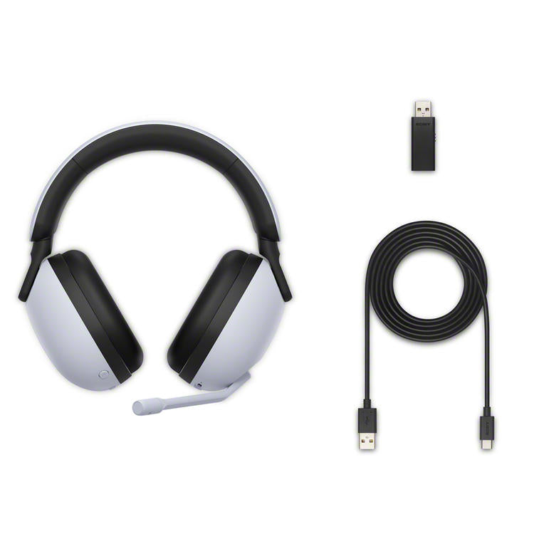 Sony WHG900N/W | Écouteurs circum-auriculaires INZONE H9 - Pour Gamer - Sans fil - Bluetooth - Suppression active du bruit - Blanc-La Sarre