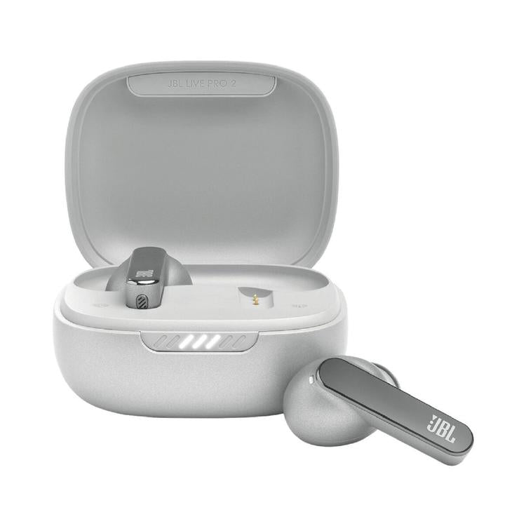JBL Live Pro 2 TWS | Écouteurs intra-auriculaires - Sans fil - Bluetooth - Argent-SONXPLUS La Sarre