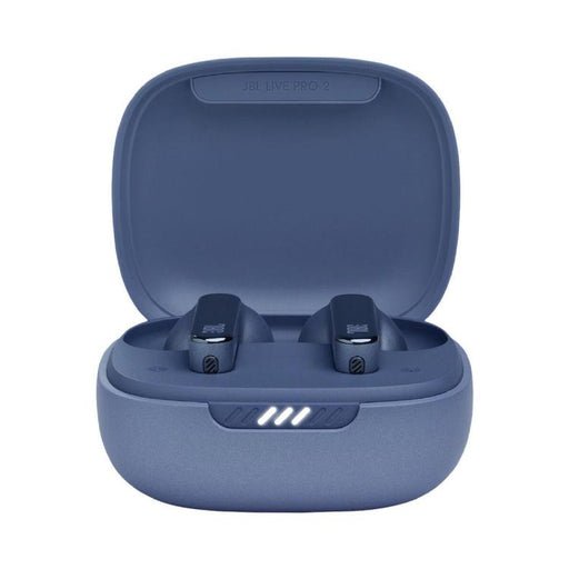JBL Live Pro 2 TWS | Écouteurs intra-auriculaires - 100% Sans fil - Bluetooth - Smart Ambient - 6 Microphones - Bleu-SONXPLUS La Sarre