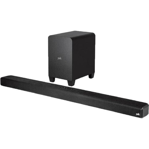 Polk Signa S4 | Barre de son 3.1.2 Certifié Dolby Atmos - Avec Caisson de graves sans fil - Bluetooth - Expérience de Cinéma Maison - Voice Adjust - Noir-SONXPLUS La Sarre