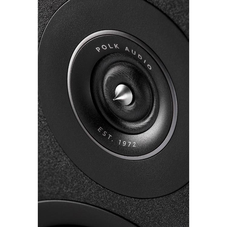 Polk Reserve R200 | Ensemble d'Haut-parleurs de bibliothèque - Excellent détail home cinéma - Noir - Paire-La Sarre