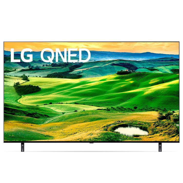 LG 75QNED80UQA | Téléviseur intelligent 75" QNED 4K - NanoCell à points quantiques - Série QNED80 - HDR - Processeur IA a7 Gen5 4K - Noir-Sonxplus La Sarre
