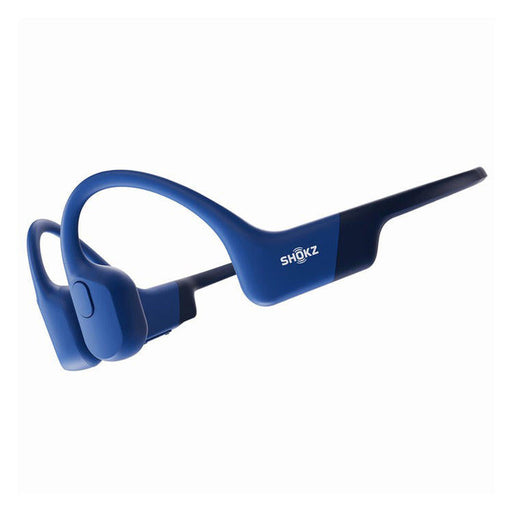 SHOKZ OpenRun Mini | Écouteurs à conduction osseuse - Sport - Bluetooth - 8 Heures d'autonomie - Bleu-SONXPLUS La Sarre