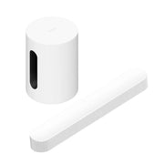 Sonos | Ensemble de divertissement avec Beam (Gén.2) et Mini-Sub - Blanc-SONXPLUS La Sarre