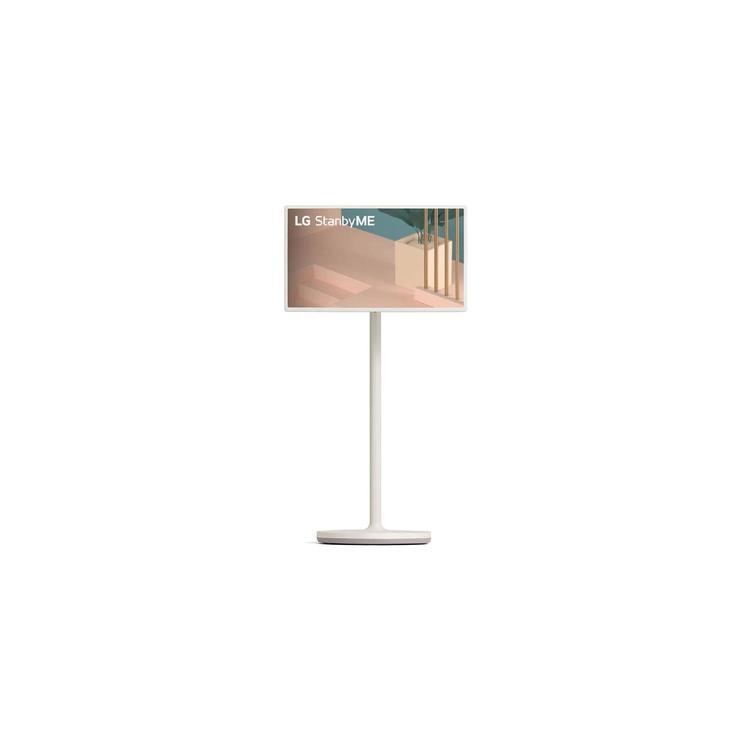 LG StanbyME - 27ART10AKPL | Téléviseur intelligent 27" DEL - 4K FHD - Sur support - Sans fil - Tactile - Rotation complète - Batterie intégrée-SONXPLUS La Sarre
