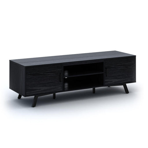 Sonora S40V65N | Meuble téléviseur - 2 Armoires - 65" de large - Noir-SONXPLUS La Sarre