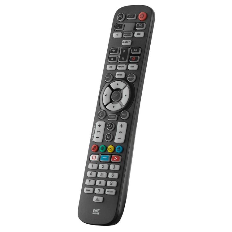 One for All URC3640R | Télécommande universelle pour téléviseur - Série Essential - Pour 4 appareils-SONXPLUS La Sarre