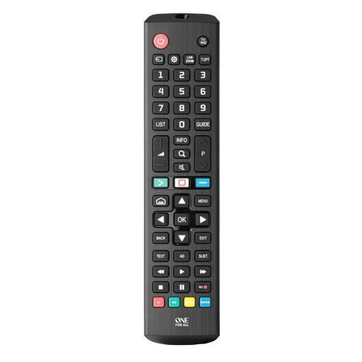 One for All URC4811R | Télécommande de remplacement direct pour tout téléviseur LG - Série Replacement - Noir-SONXPLUS La Sarre