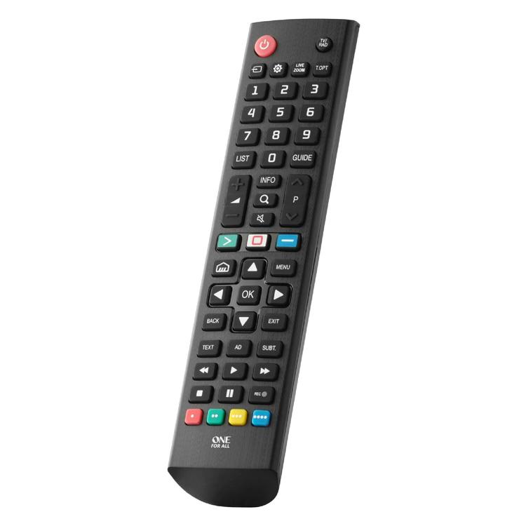 One for All URC4811R | Télécommande de remplacement direct pour tout téléviseur LG - Série Replacement - Noir-SONXPLUS La Sarre