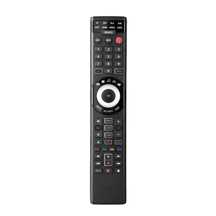 One for All URC7880R | Télécommande universelle intelligente pour tout téléviseur - Série Smart - Pour 8 appareils - Noir-SONXPLUS La Sarre