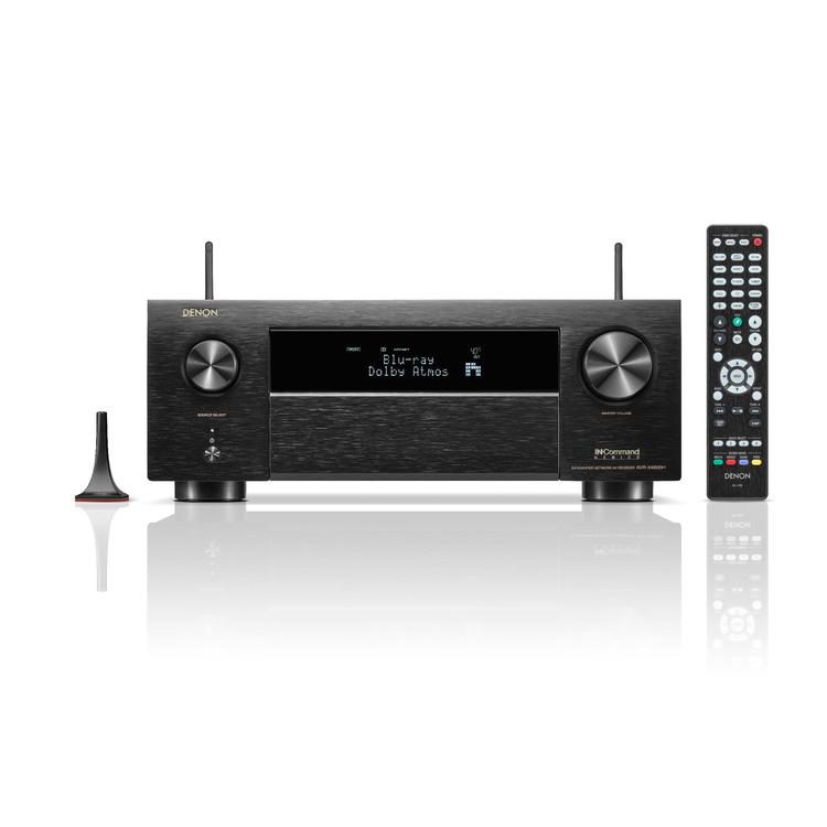 Denon AVRX4800H | Récepteur AV 9.4 canaux - 8K - Auro 3D - Cinéma maison - HEOS - Noir-SONXPLUS La Sarre