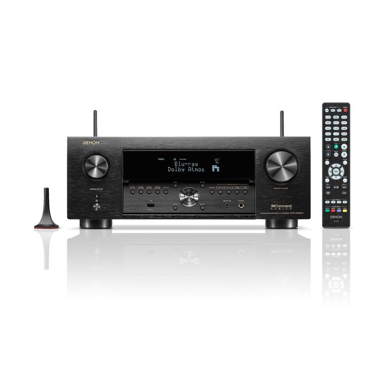 Denon AVRX4800H | Récepteur AV 9.4 canaux - 8K - Auro 3D - Cinéma maison - HEOS - Noir-SONXPLUS La Sarre