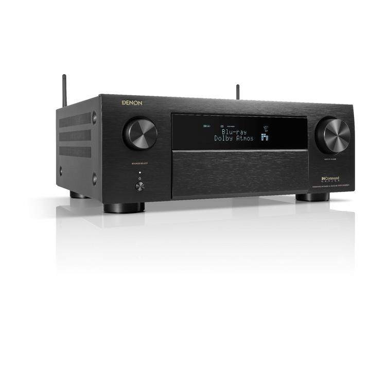 Denon AVRX4800H | Récepteur AV 9.4 canaux - 8K - Auro 3D - Cinéma maison - HEOS - Noir-SONXPLUS La Sarre